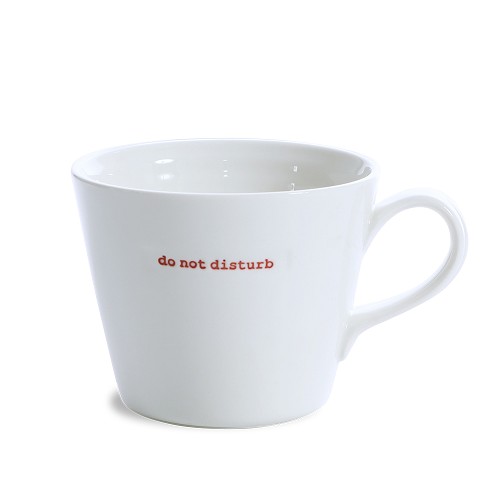 Bucket Mug do not disturb